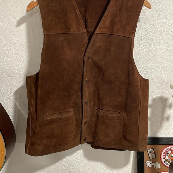 Vintage Schott Rancher Leather Vest - Picture 3 of 4